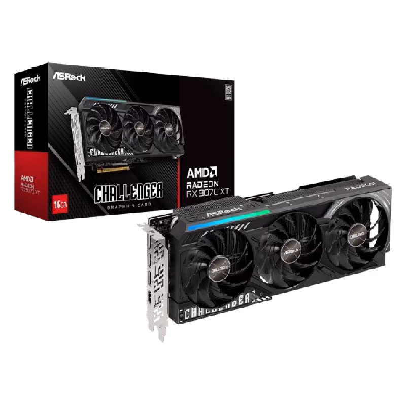 ASROCK CHALLENGER AMD RADEON RX 9070 XT 16GB VGA