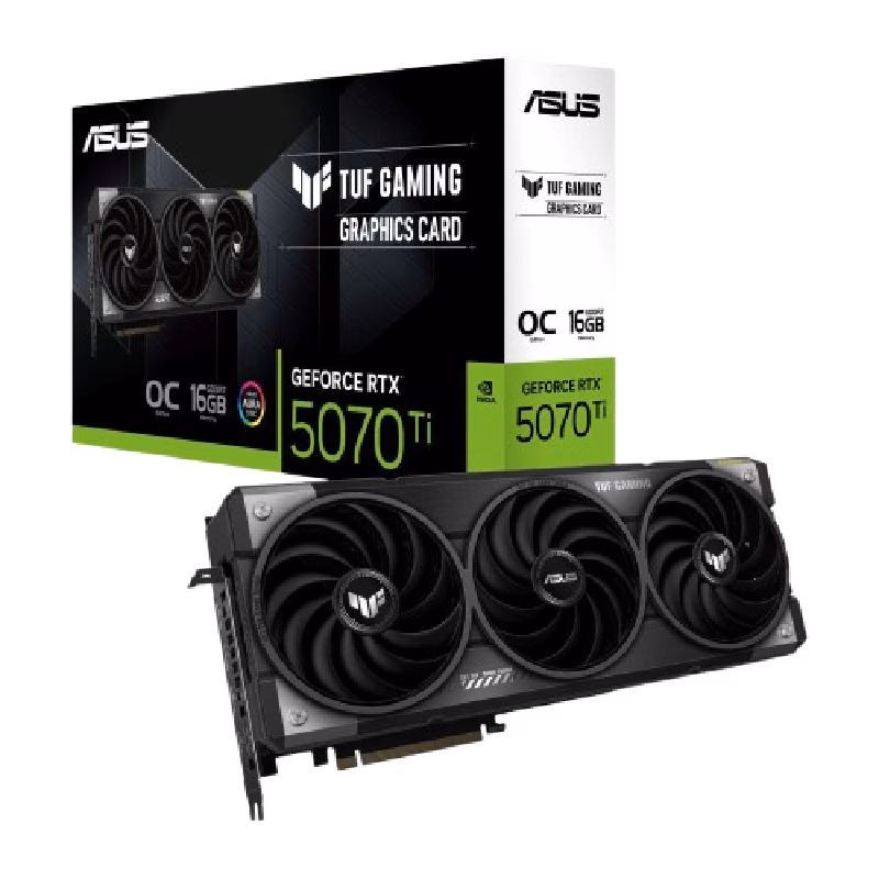 ASUS TUF Gaming GeForce RTX 5070 Ti 16GB GDDR7 OC