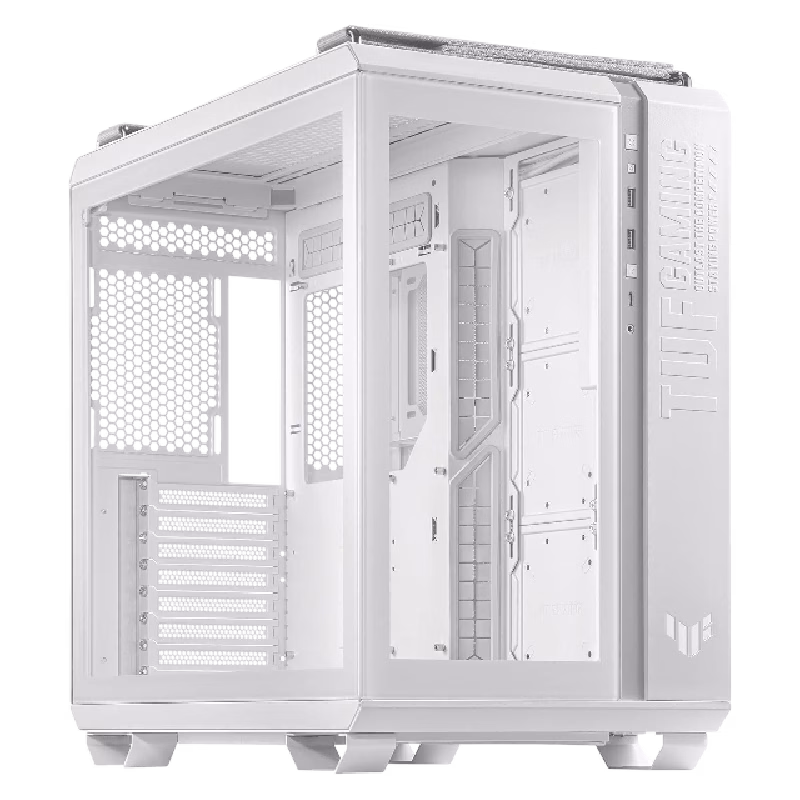ASUS TUF Gaming GT502 PLUS WHITE TG case | 90DC0093-B19000 | 3 Years Warranty