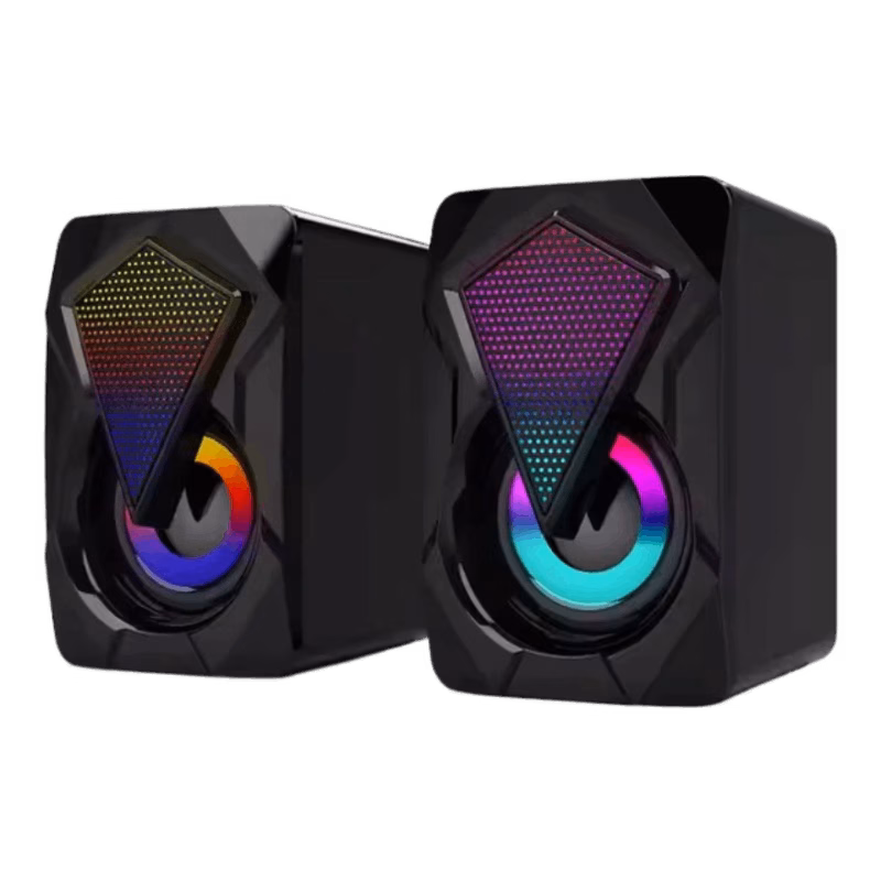 Bajeal X2 RGB Dual PC Speaker Wired 2.0 USB + Jack | Tax Free