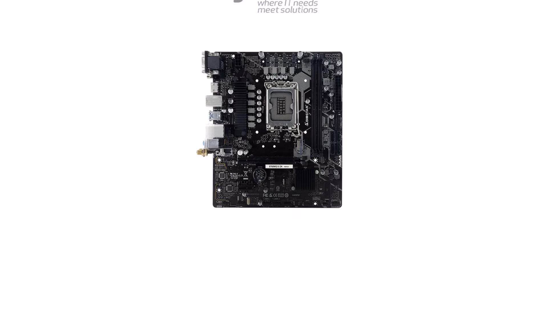 Biostar B760MX2-E D4 DDR4 Gaming MBO
