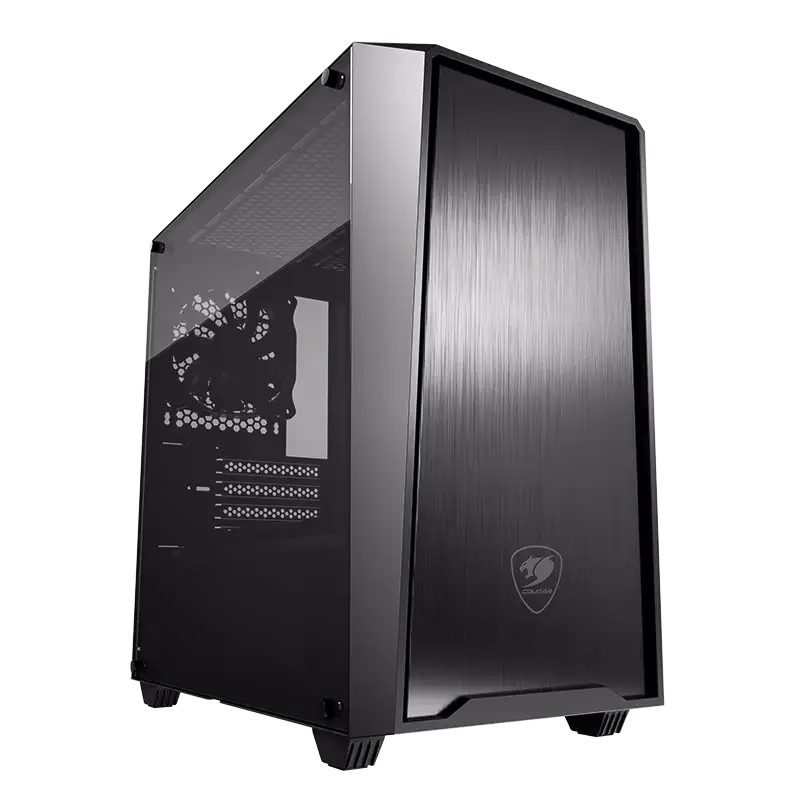 Cougar Elegant And Compact Mini Tower Case With Tempered Glass Side Window | MG130-G