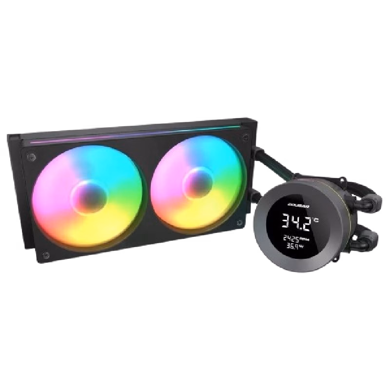 Cougar Poseidon Vistek 240 ARGB CPU Liquid Cooler | POSEIDON-VISTEK-240