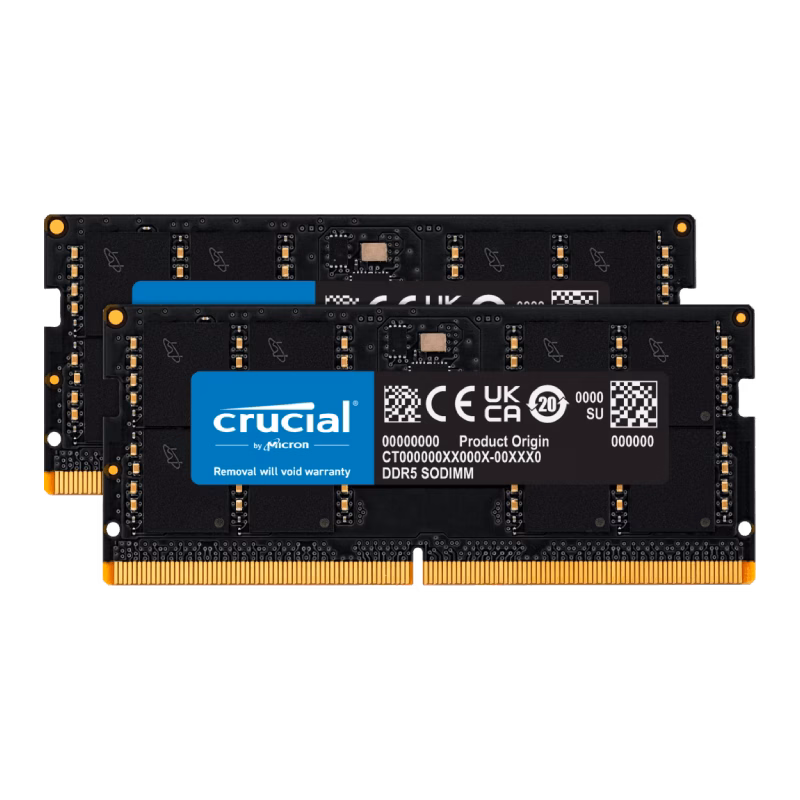 Crucial 96GB DDR5 5600MHz RAM Kit | CT2K48G56C46S5
