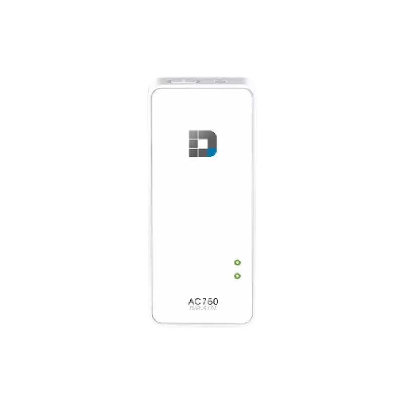 D-Link Portable Router and Charger AC750 DIR‑510/MNAW Wi‑Fi Portable Router and Charger