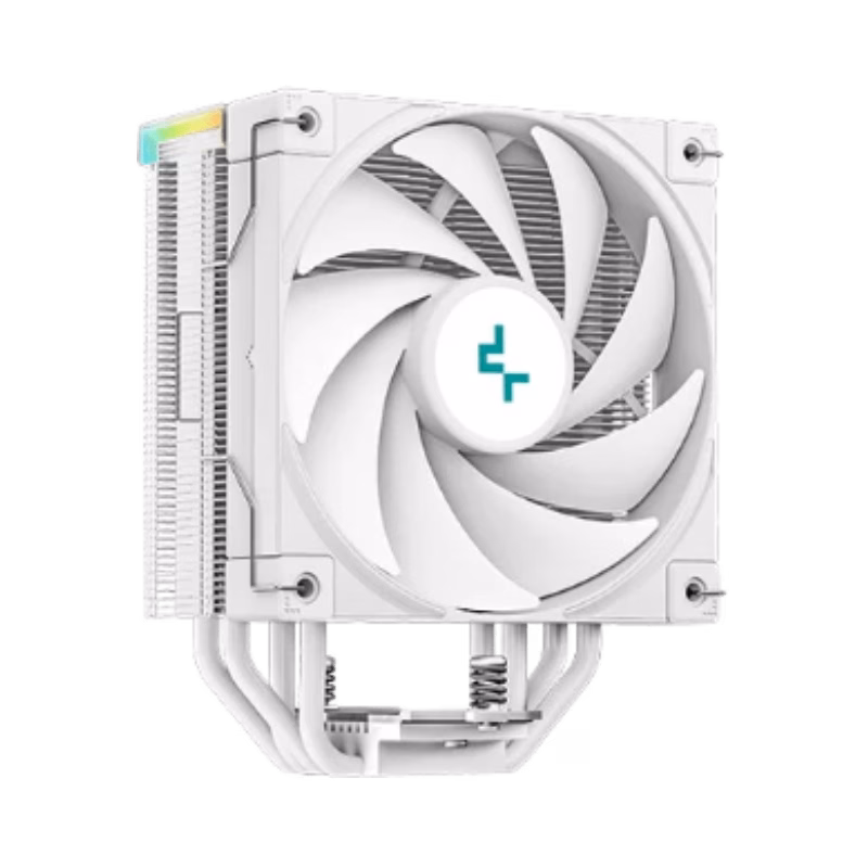 DeepCool AK400 DIGITAL WH ARGB Air Cooler – White | Tax Included
