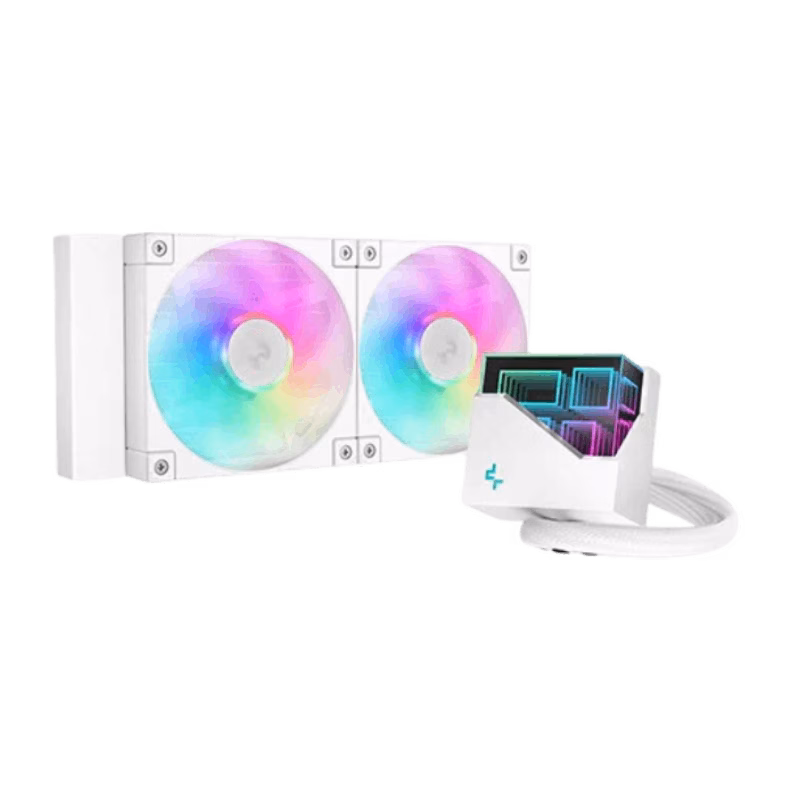 DeepCool LT240 ARGB AIO Liquid Cooler – White | Tax Included