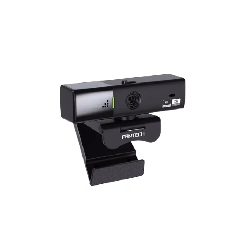 FANTECH C50 LUMINOS: Professional 2K Quad-HD Webcam with Auto Focus, Support for 60FPS, Built-in Micro 3D Noise Cancellation