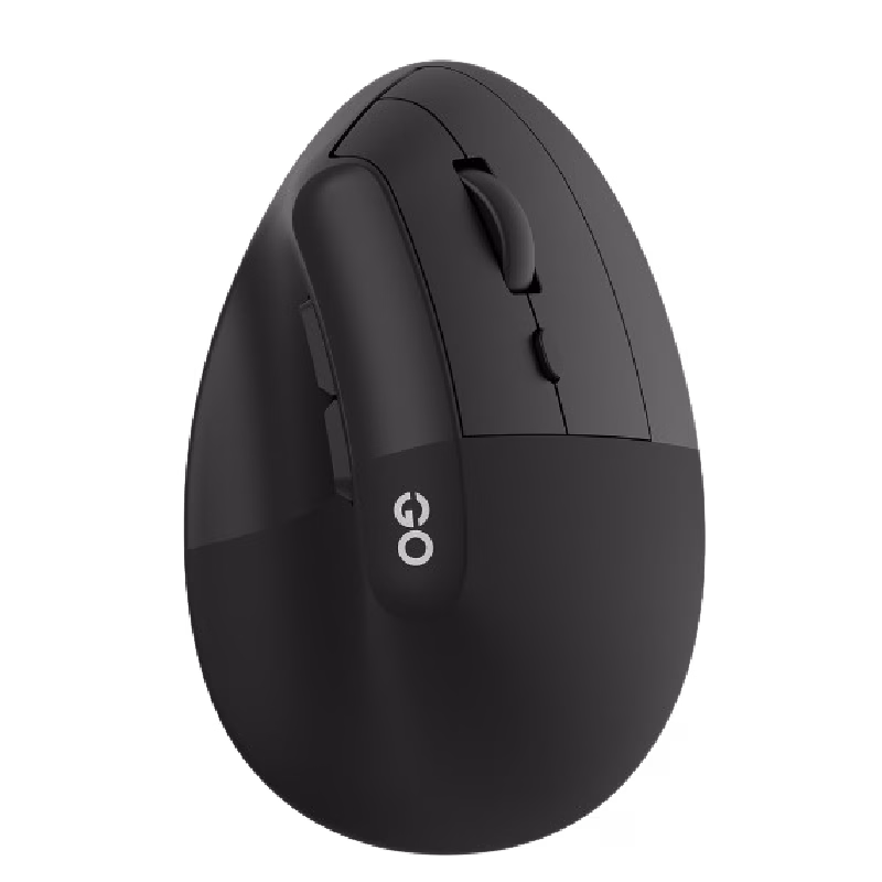 FANTECH W195R GO COMFY, Vertical Mouse, Dual Mode Bluetooth & Wireless, Silent Click, Rechargeable Battery