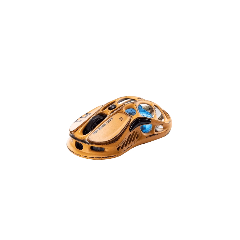 GravaStar Mercury X Ultra-Light Gaming Mouse | Battle Damage Yellow | Tax Included
