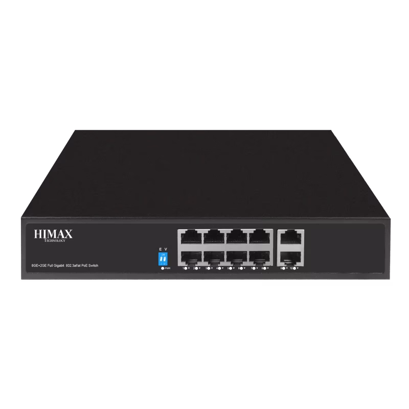 HIMAX Gigabit 10 Ports PoE Switch | PS1802G | 3 Years Warranty