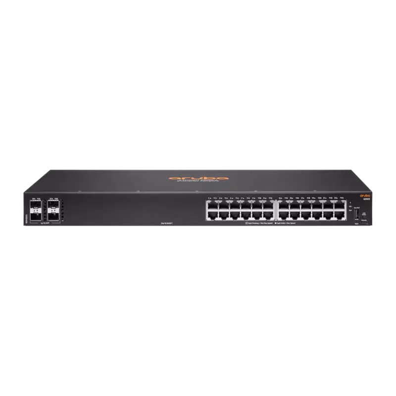 HPE Aruba Networking CX 6000 24G 4SFP Switch | R8N88A