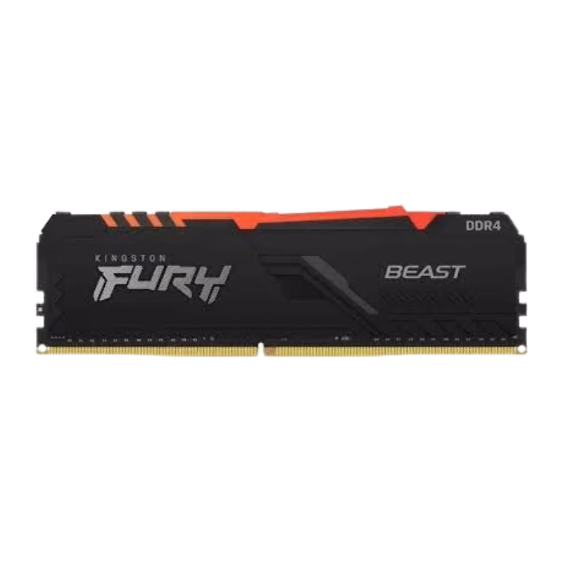 HyperX Fury Beast 32GB RGB DDR4-3600 RAM | KF436C18BBA/32