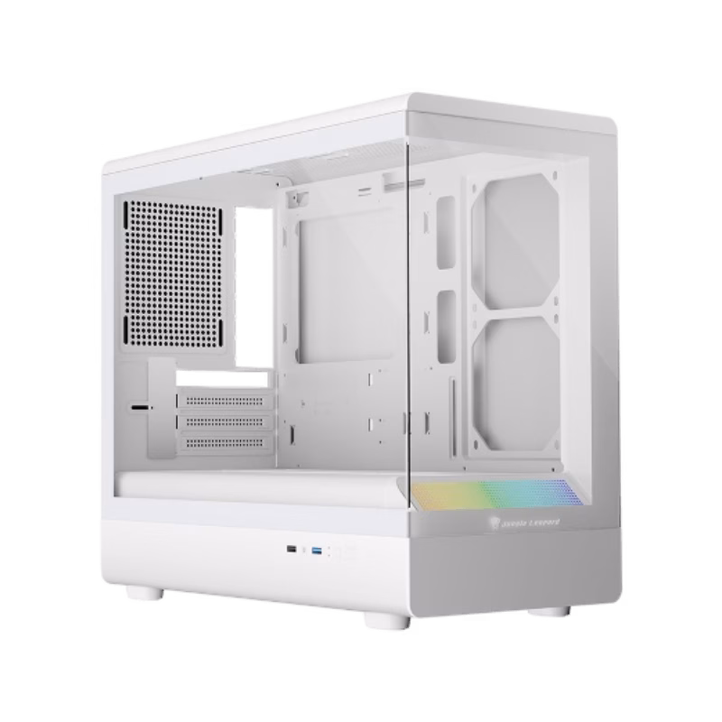 Jungle Leopard MS-01 Gaming Case | White