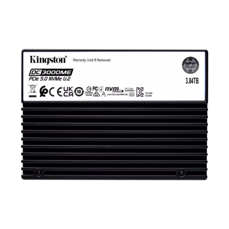 Kingston DC3000ME PCIe 5.0 NVMe U.2 SSD 3.84TB