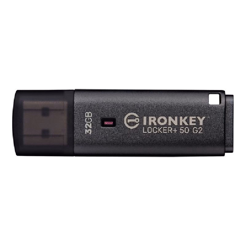 Kingston IronKey Locker+ 50 G2 USB Flash Drive