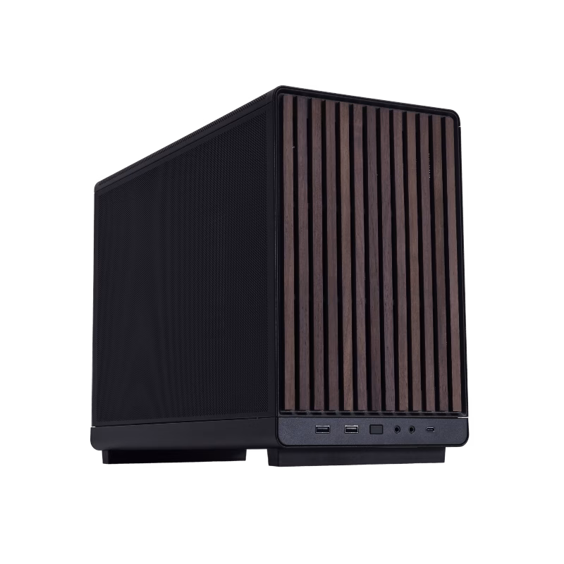 Lian Li Dan A3 mATX Case Wood Edition Black