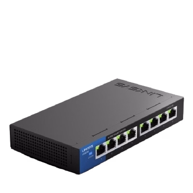 Linksys 8-Port Business Desktop Gigabit Switch | LGS108-EU