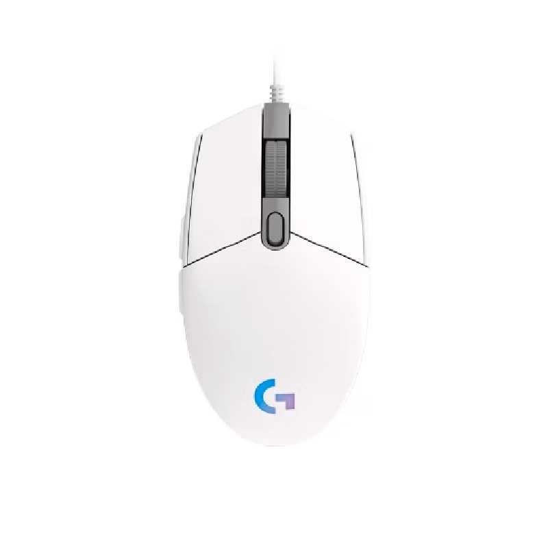 Logitech G203 Lightsync | White | 2 Years Warranty