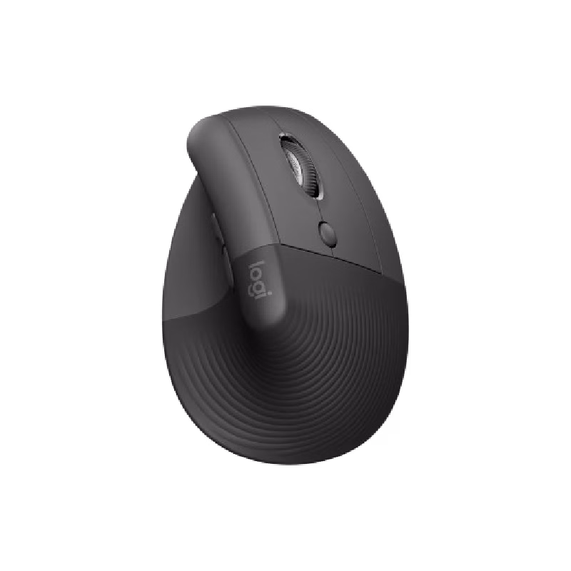 Logitech Lift Ergonomic Mouse – Graphite | 910-006473 | 2 Years Warranty