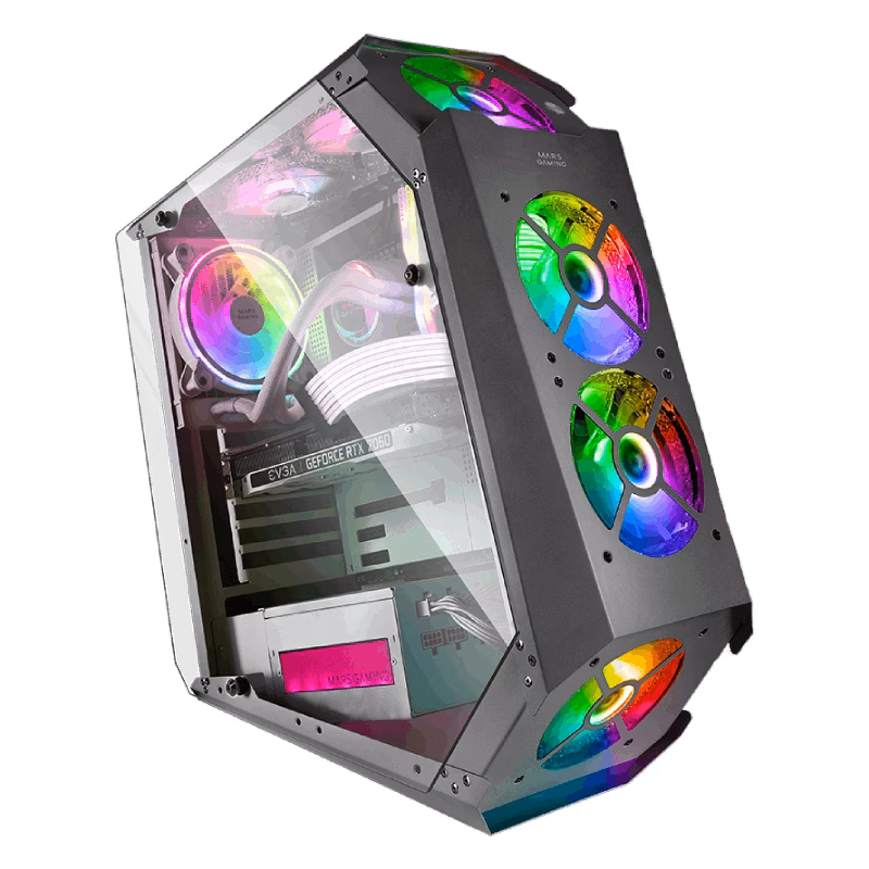 Mars Gaming MC51 Premium Gaming Tower Case | Tax Free