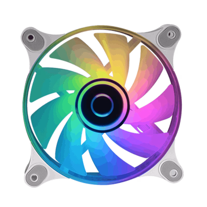 Mars Gaming MF-3DW Fan | White | Tax Free