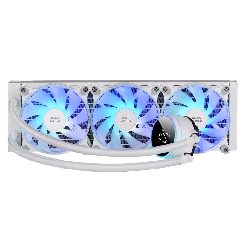 Mars Gaming ML-LCD360W ARGB Liquid Cooling | White | Tax Free
