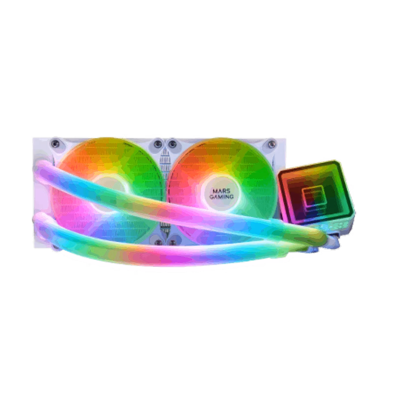 Mars Gaming ML-ULTRA240W Premium Liquid Cooling Kit | White | Tax Free