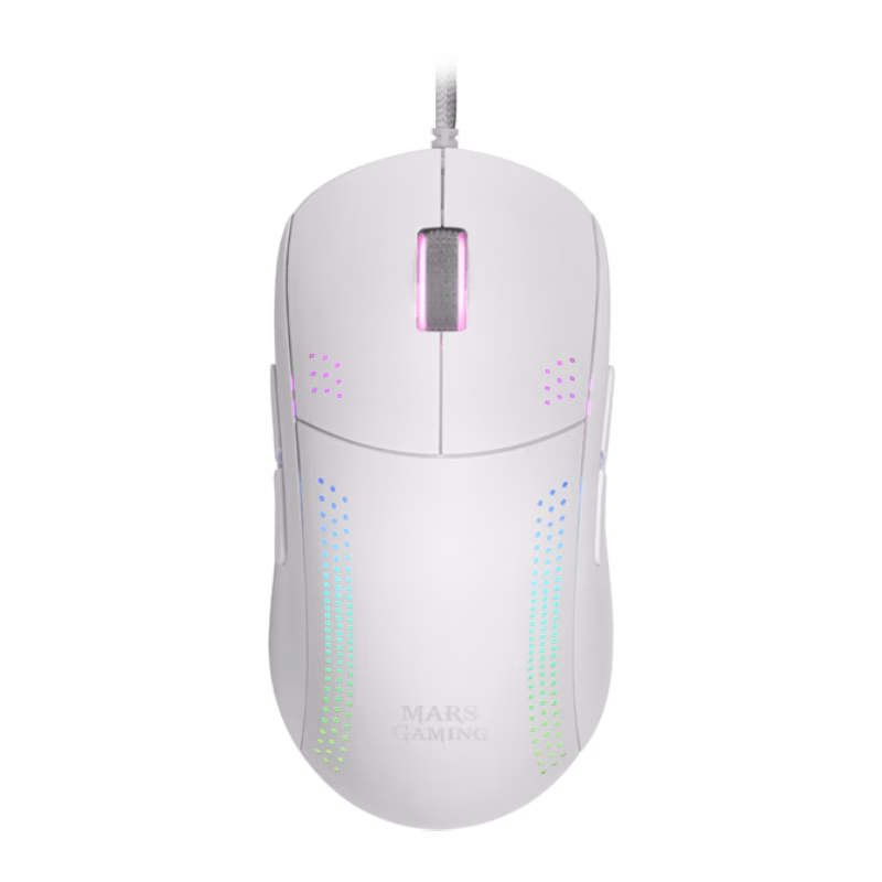 Mars Gaming MMPROW Professional Gaming Mouse | White | Tax Free