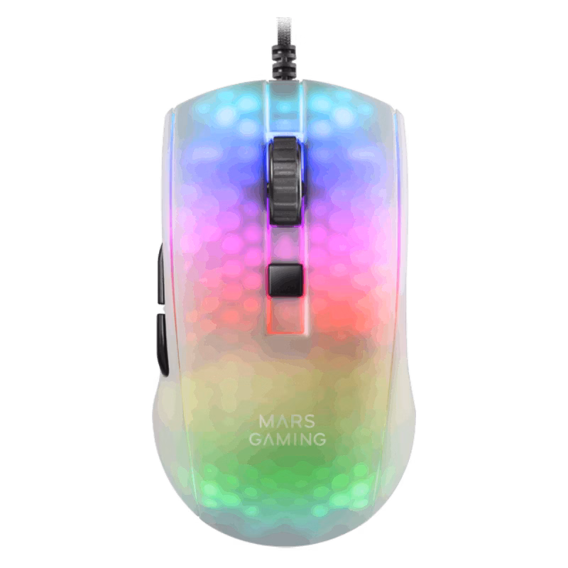 Mars Gaming MMRW Professional Gaming Mouse | White | Tax Free