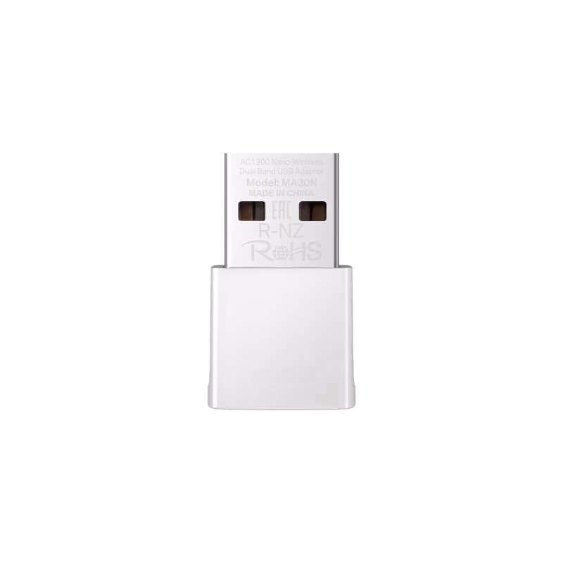 Mercusys AC1300 Nano Wireless Dual Band USB Adapter | MA30N