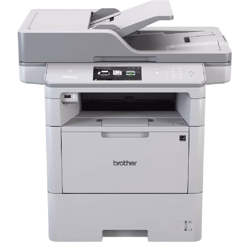 Mono Laser Multi-Function Printer 50 PPM,4 in 1 Multifunction, Duplex, Wireless, Network,1GB, 20,000 pgs inbox, NFC, Touch screen,150K MDC | MFC-L6900DW
