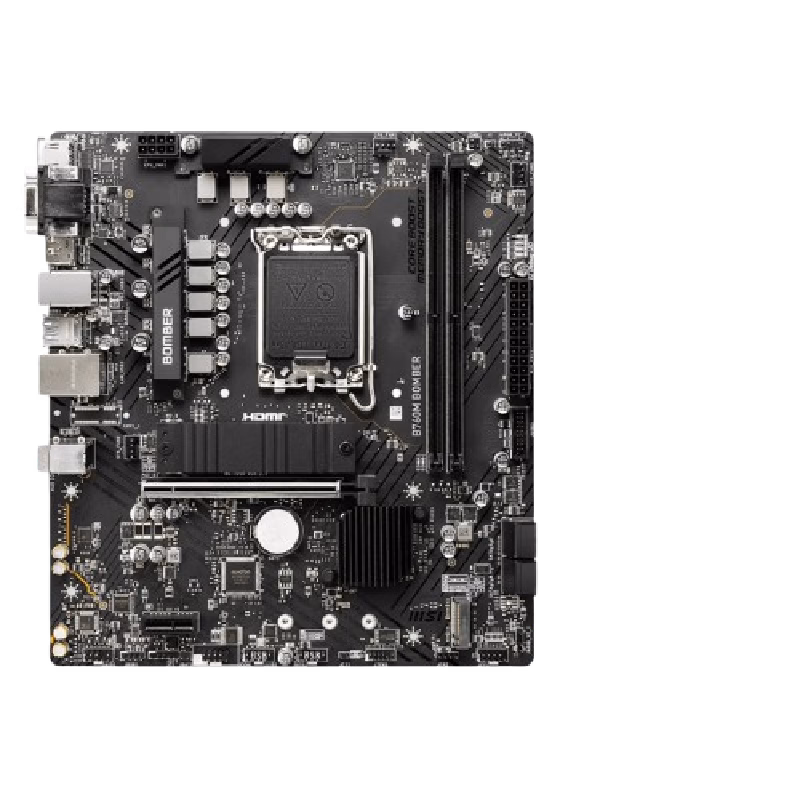 MSI B760M Bomber mATX Motherboard With Intel 12th/13th/14th Gen Support DDR5 | 911-7D90-041-OPENBOX
