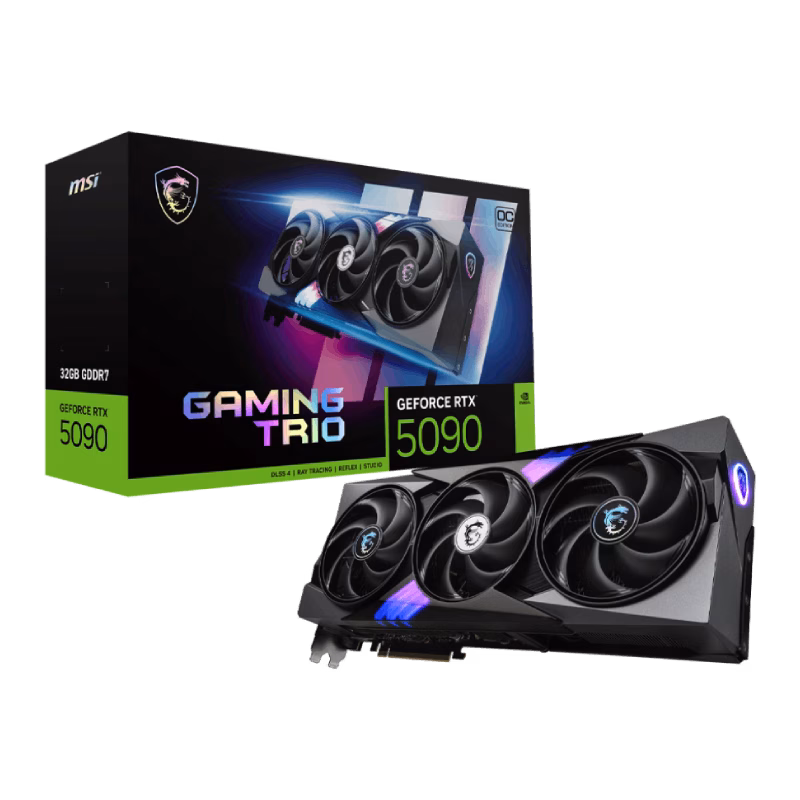 MSI GeForce RTX 5090 32G GAMING TRIO OC Graphics Card | 1 Years Warranty | Tax Free