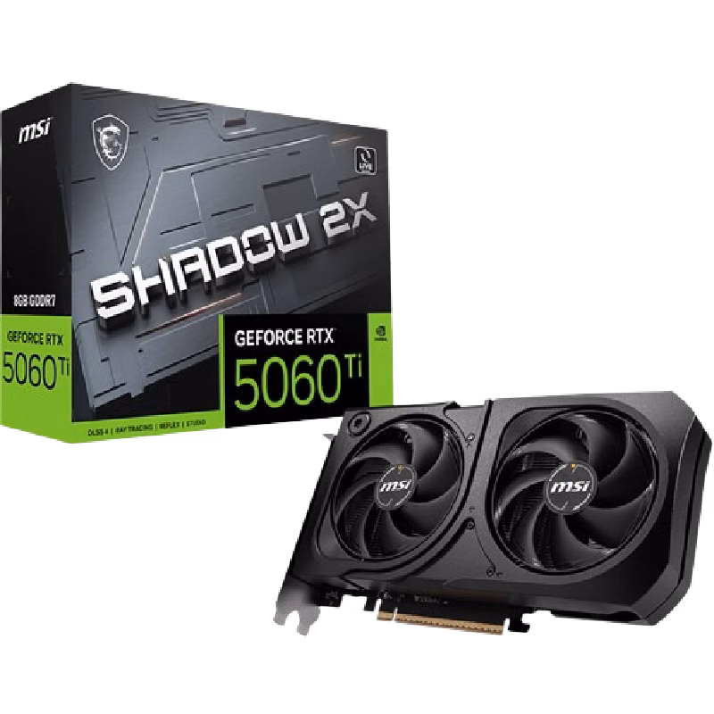MSI GPU RTX 5060Ti 8GB SHADOW 2X OC PLUS | MSI 912-V536-035