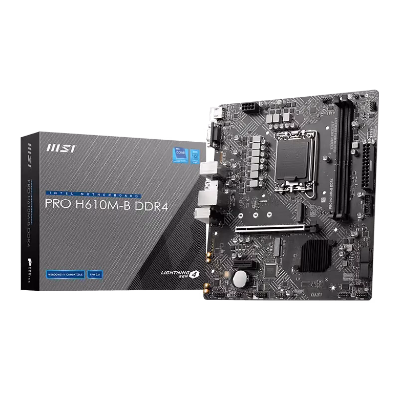 MSI H610M BOMBER DDR4 Motherboard Micro-ATX | 911-7D46-093
