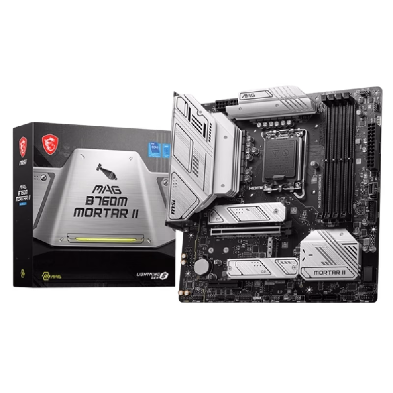MSI MAG B760M MORTAR II mATX DDR5 Motherboard | 911-7E13-013