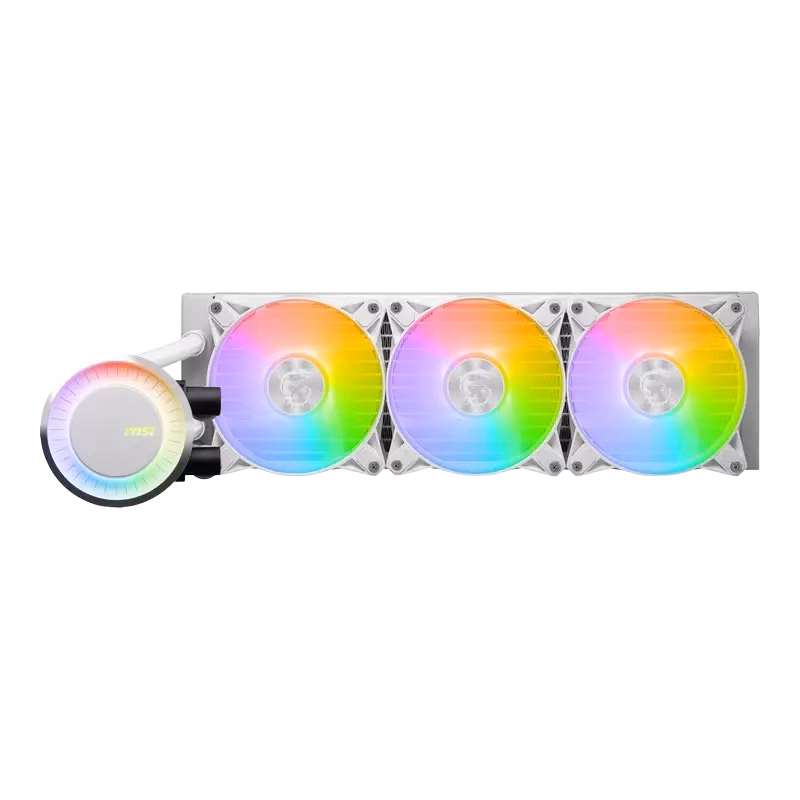 MSI MAG Coreliquid E360 Liquid Cooler | White | 306-7ZW6E21-C24