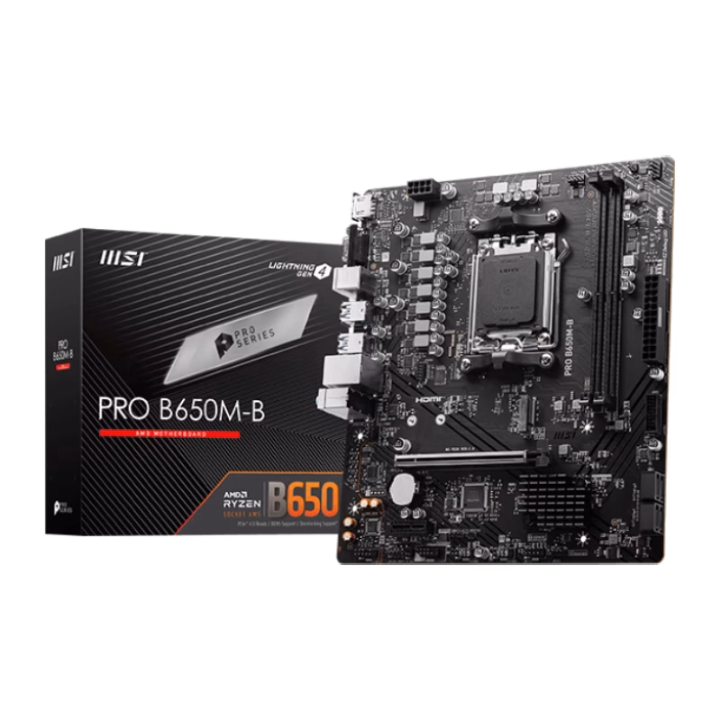 MSI PRO B650M-B DDR5 AMD Motherboard