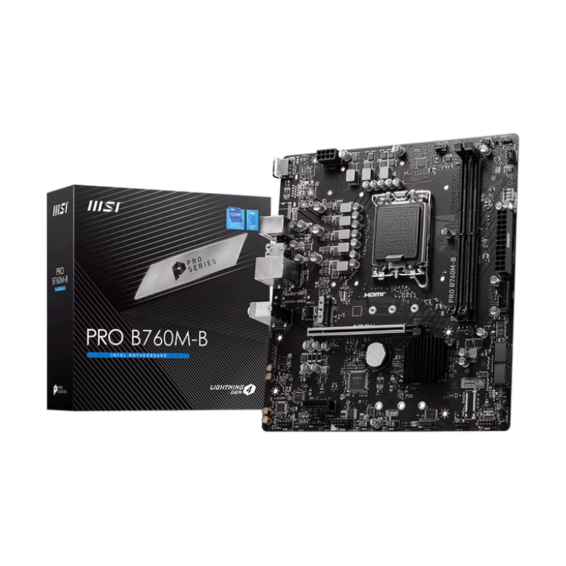 MSI PRO B760M-B DDR5 Motherboard