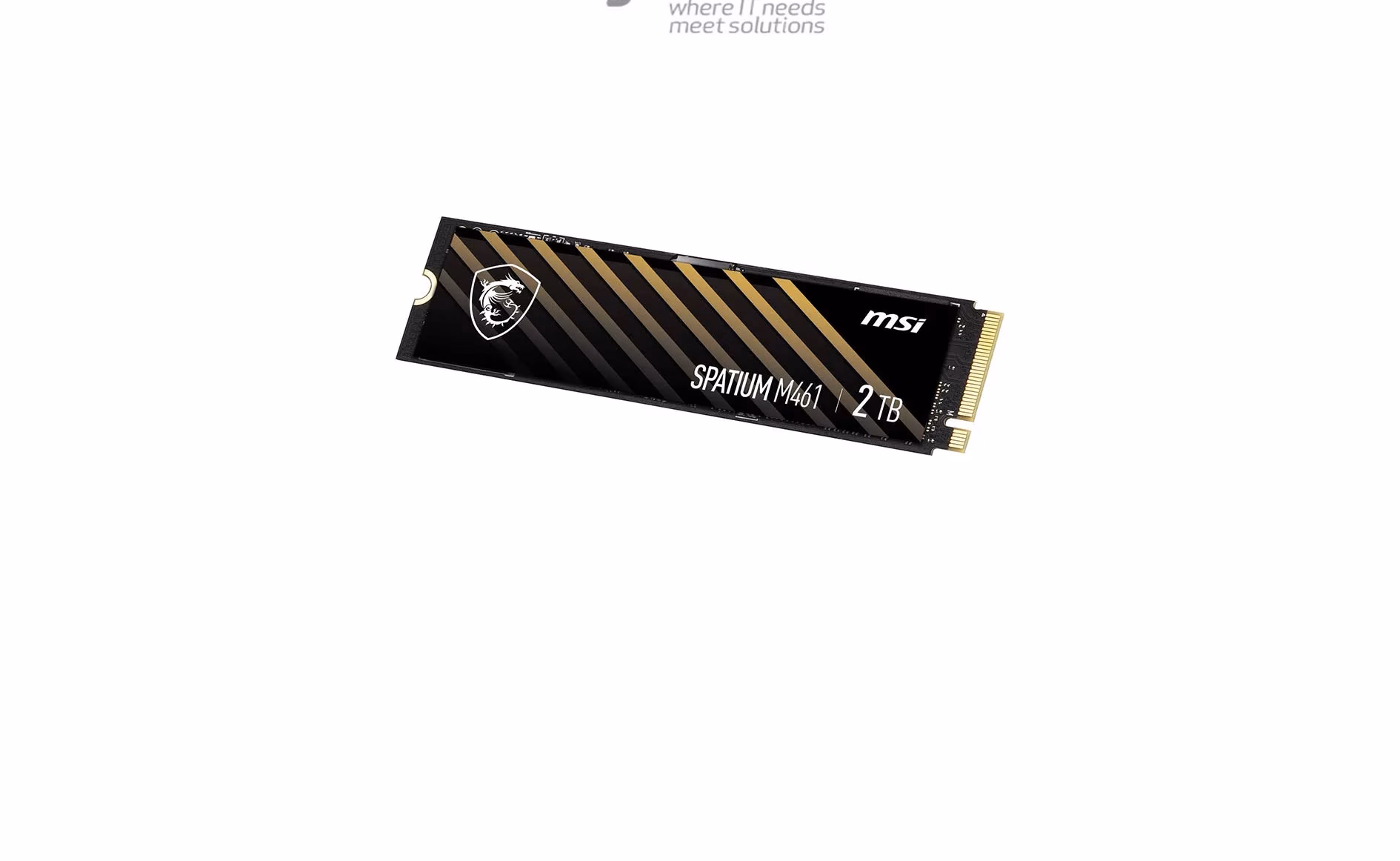 MSI Spatium M461 PCie 4.0 NVme M.2 2TB