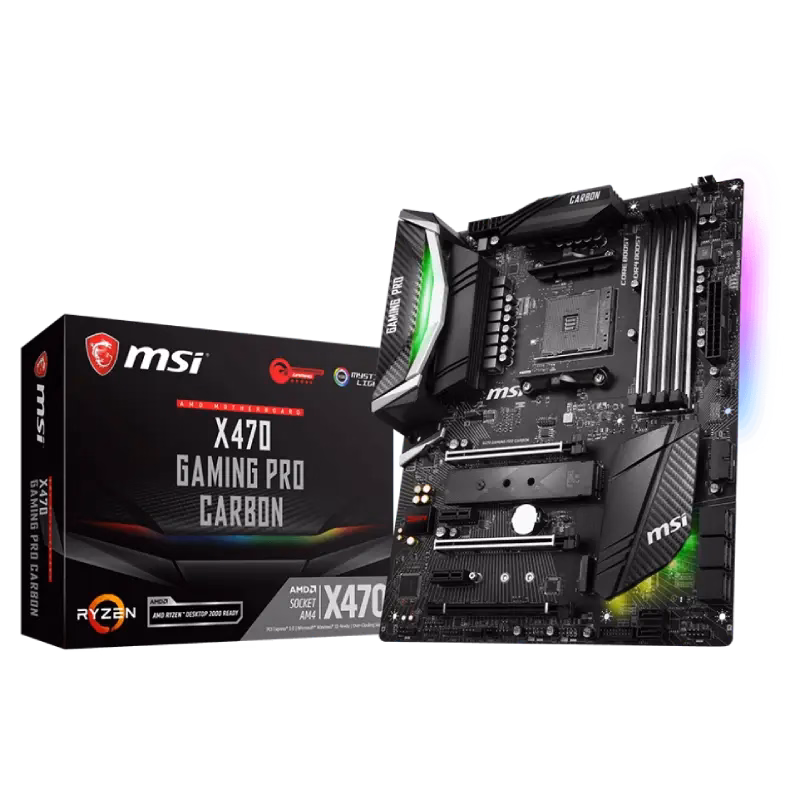 MSI X470 Gaming Pro Carbon DDR4 Motherboard | 911-7B78-004
