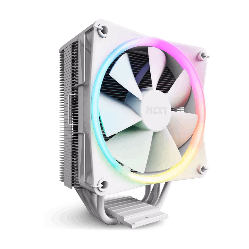 NZXT T120 RGB CPU Air Cooler | White