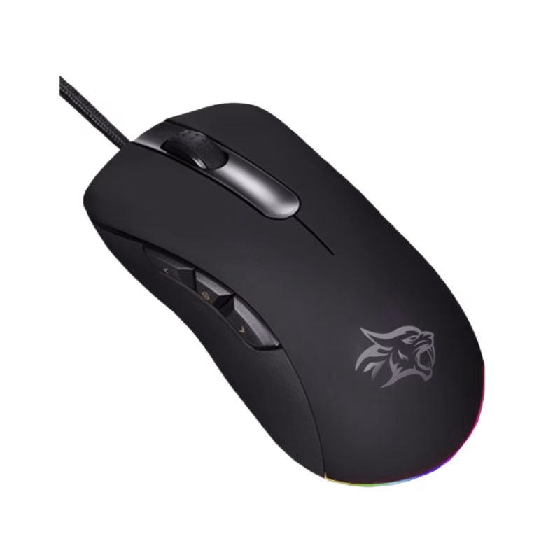 Porodo Gaming BlackHawk 8D Wired Gaming Mouse | PDX318-BK