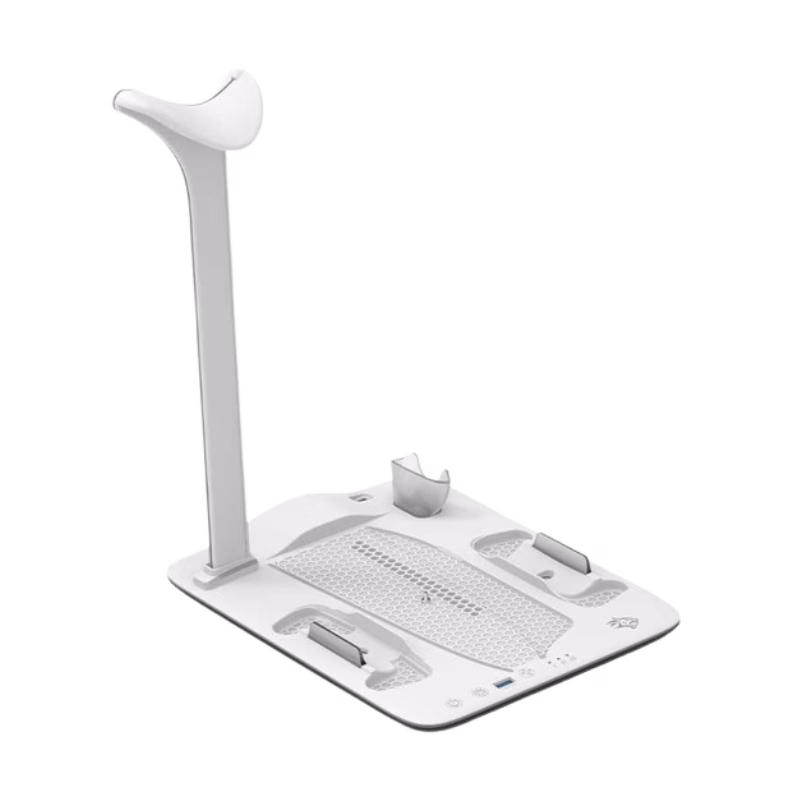 Porodo PS5 Slim Stand With Magnetic Charger – White | PDX118