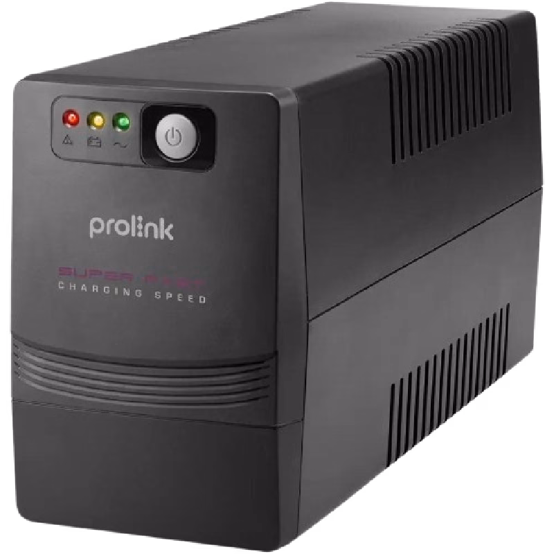 Prolink Super Fast Charging Line Interactive UPS – 850VA | PRO851SFCU