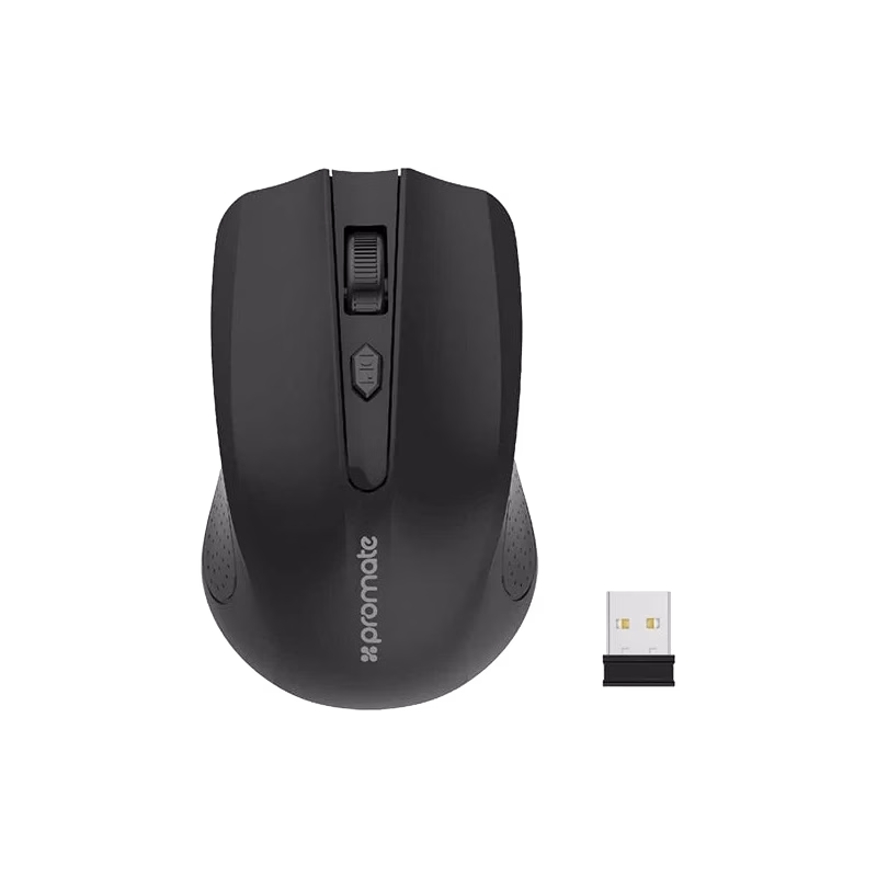 Promate Clix-8 Wireless Mouse | BLACK