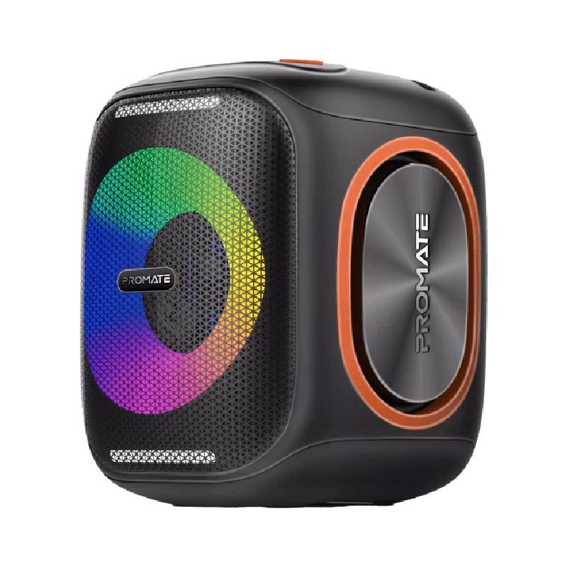 Promate Strike-40 LumiSound HD 40W True Wireless Speaker with RGB Light