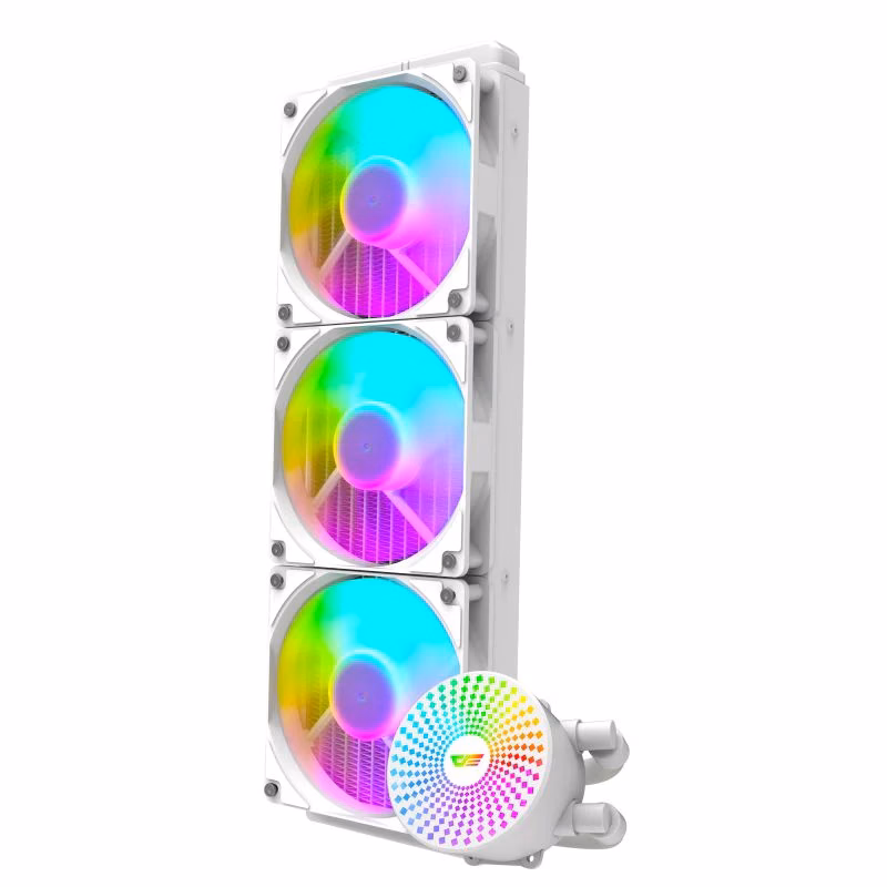 Radiant DC 360 Liquid CPU Cooler White