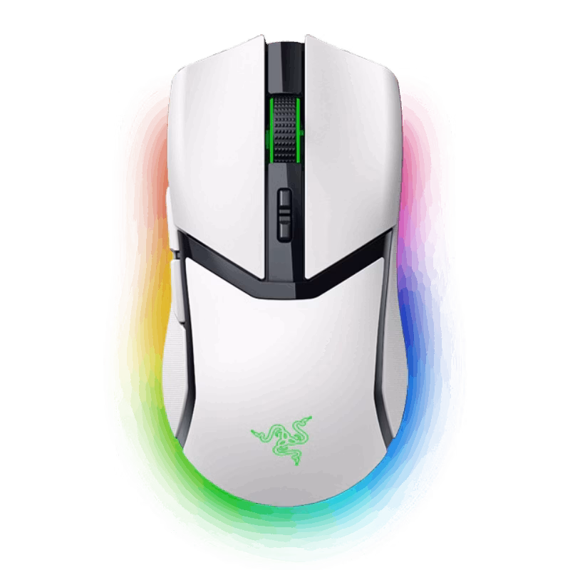 Razer Cobra Pro Wireless Gaming Mouse – White | RZ01-04660200-R3G1 | 2 Years Warranty